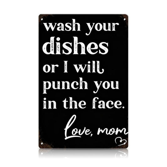 "Love, Mom" Decorative Plaque