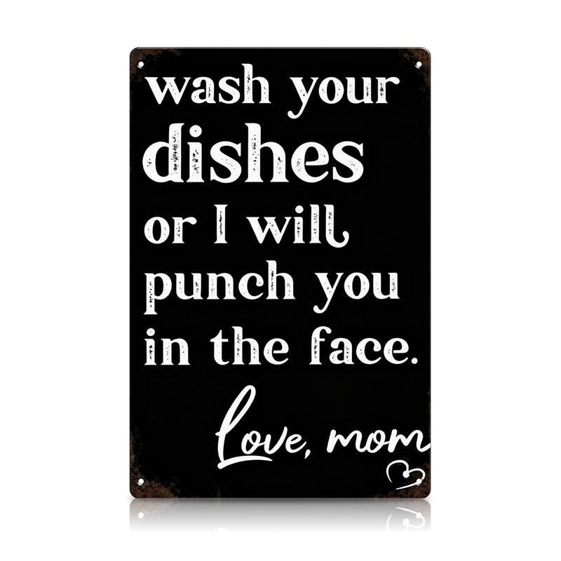 “Love, Mom” Decorative Plaque